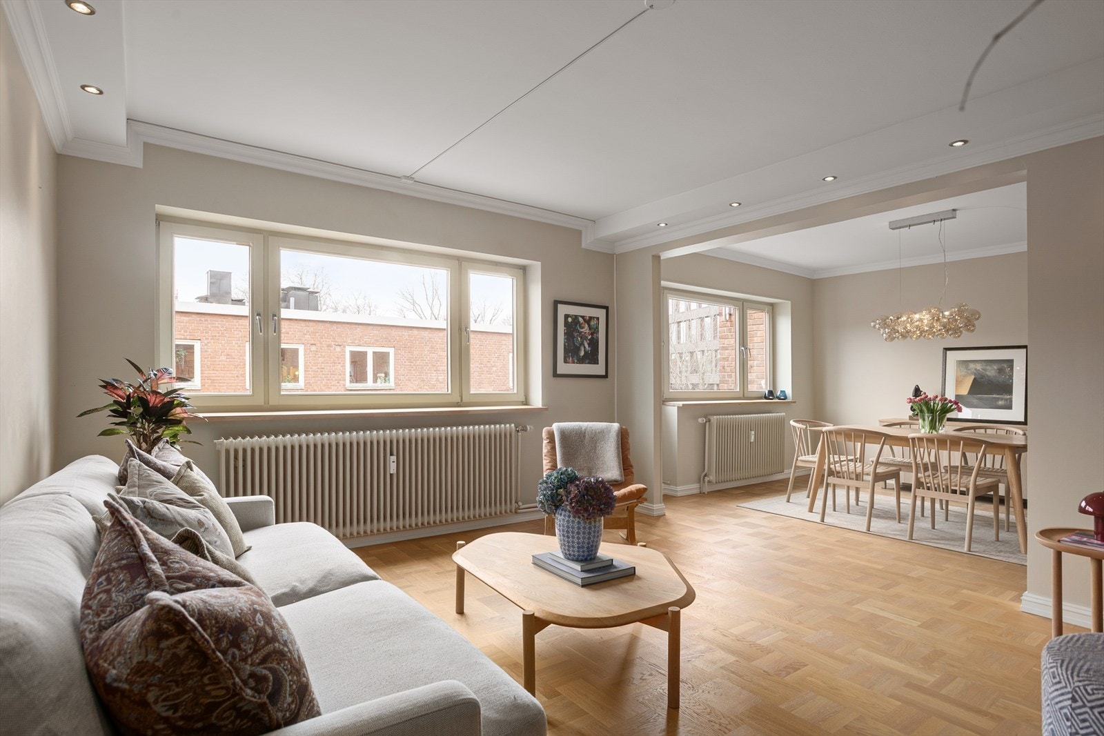 En lekker, lys og innbydende leilighet i en av byens mest ettertraktede områder. Galleribilde