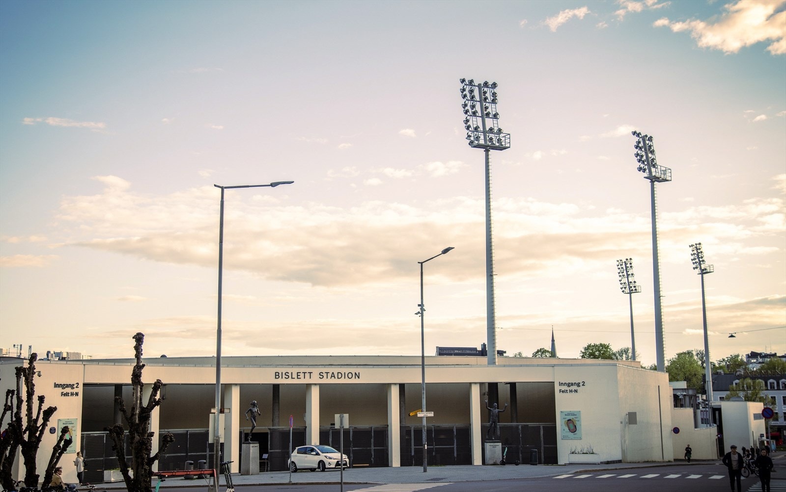 Områdebilde - Bislett stadion. Galleribilde