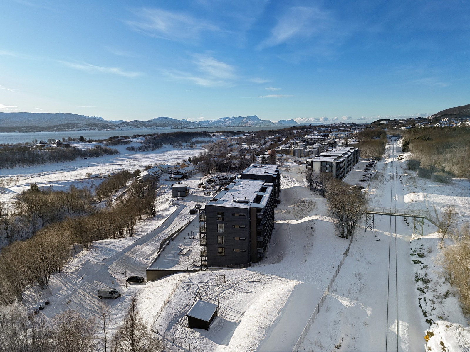 Støver er en attraktiv bydel med et godt og variert bomiljø - med kort vei til flotte tur- og friluftsmuligheter, Nord Universitet og Politihøgskolen. Galleribilde