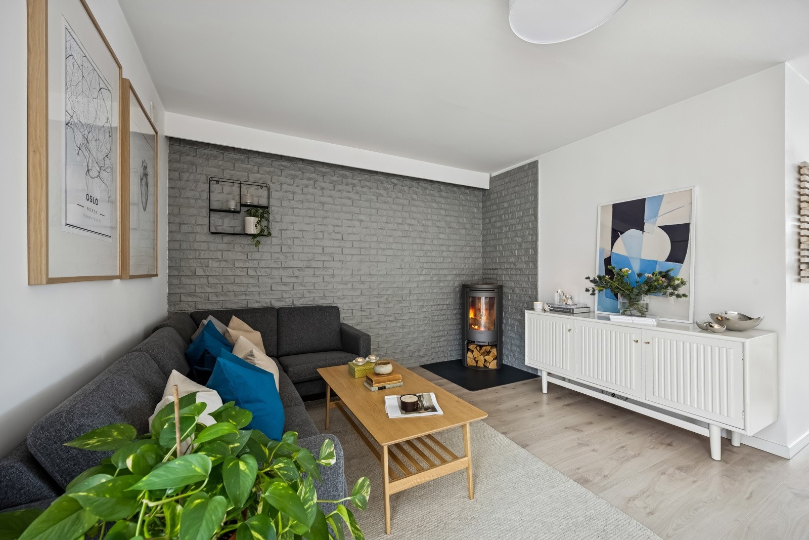 Her ligger alt til rette for både hverdagsliv og sosiale sammenkomster. Galleribilde