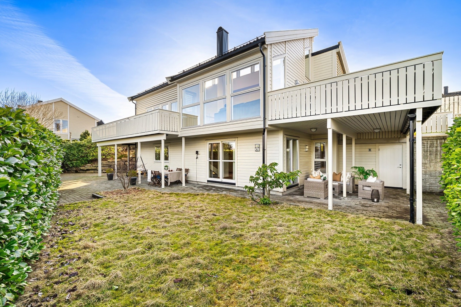 Hagen er opparbeidet med fokus på god utnyttelse og enkelt vedlikehold Galleribilde