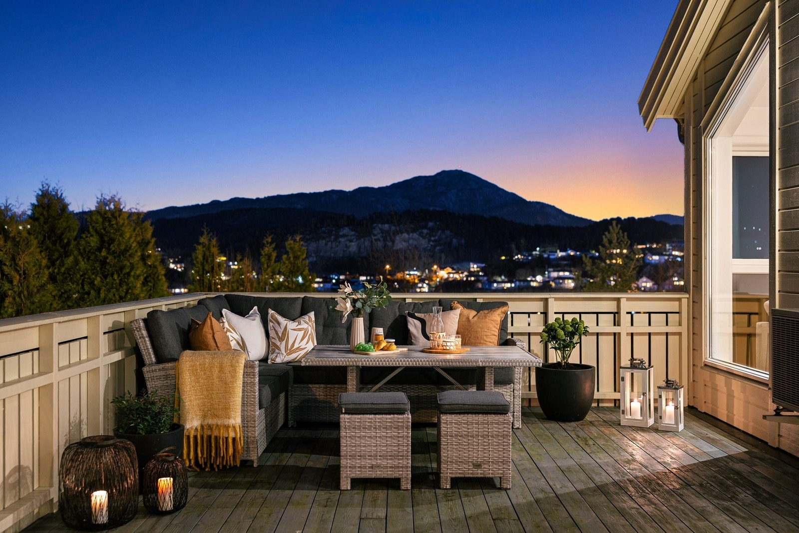 Her kan du nyte solen til sent på kveld Galleribilde