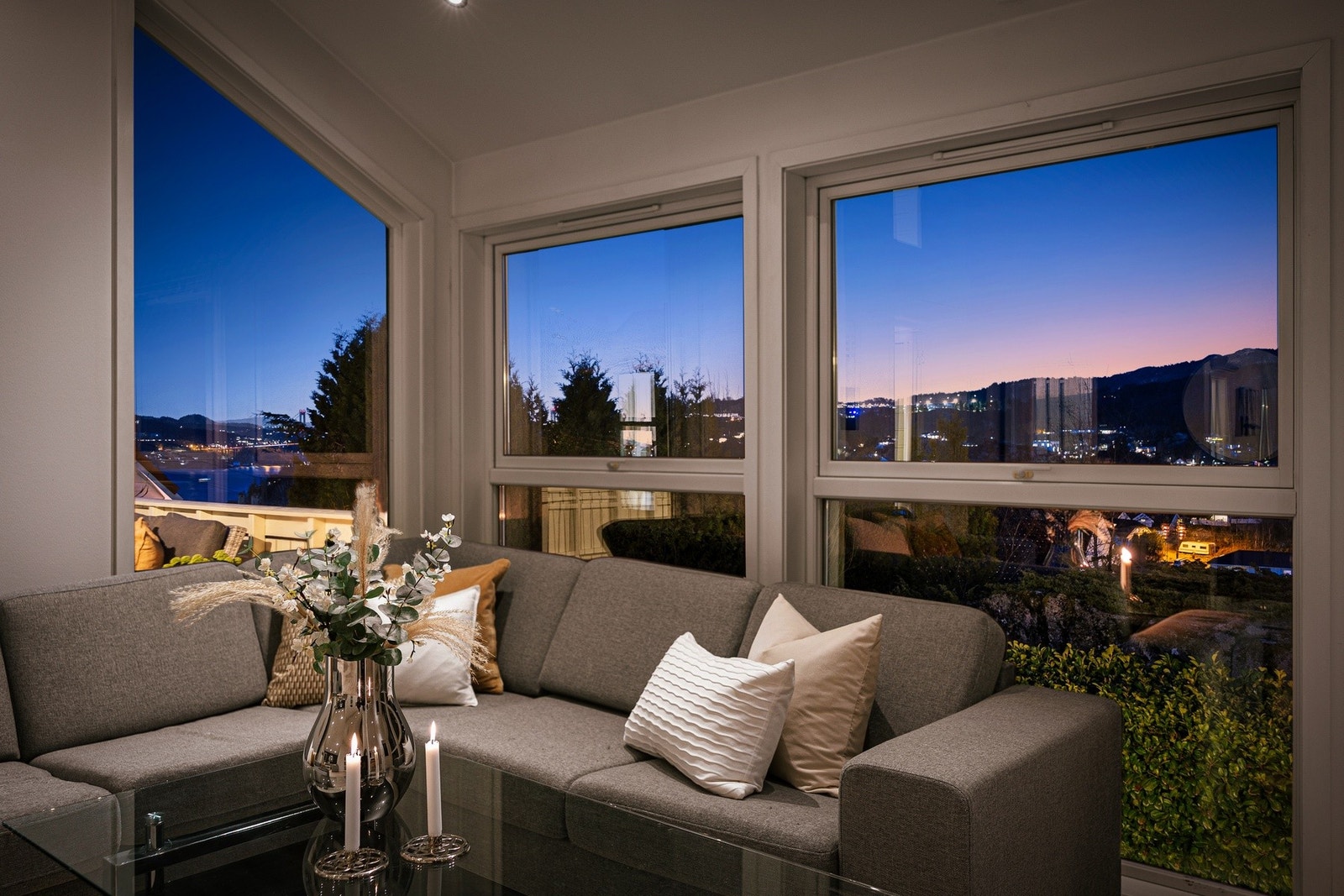 Her er det meste lagt til rette for hyggelige kveldstunder Galleribilde