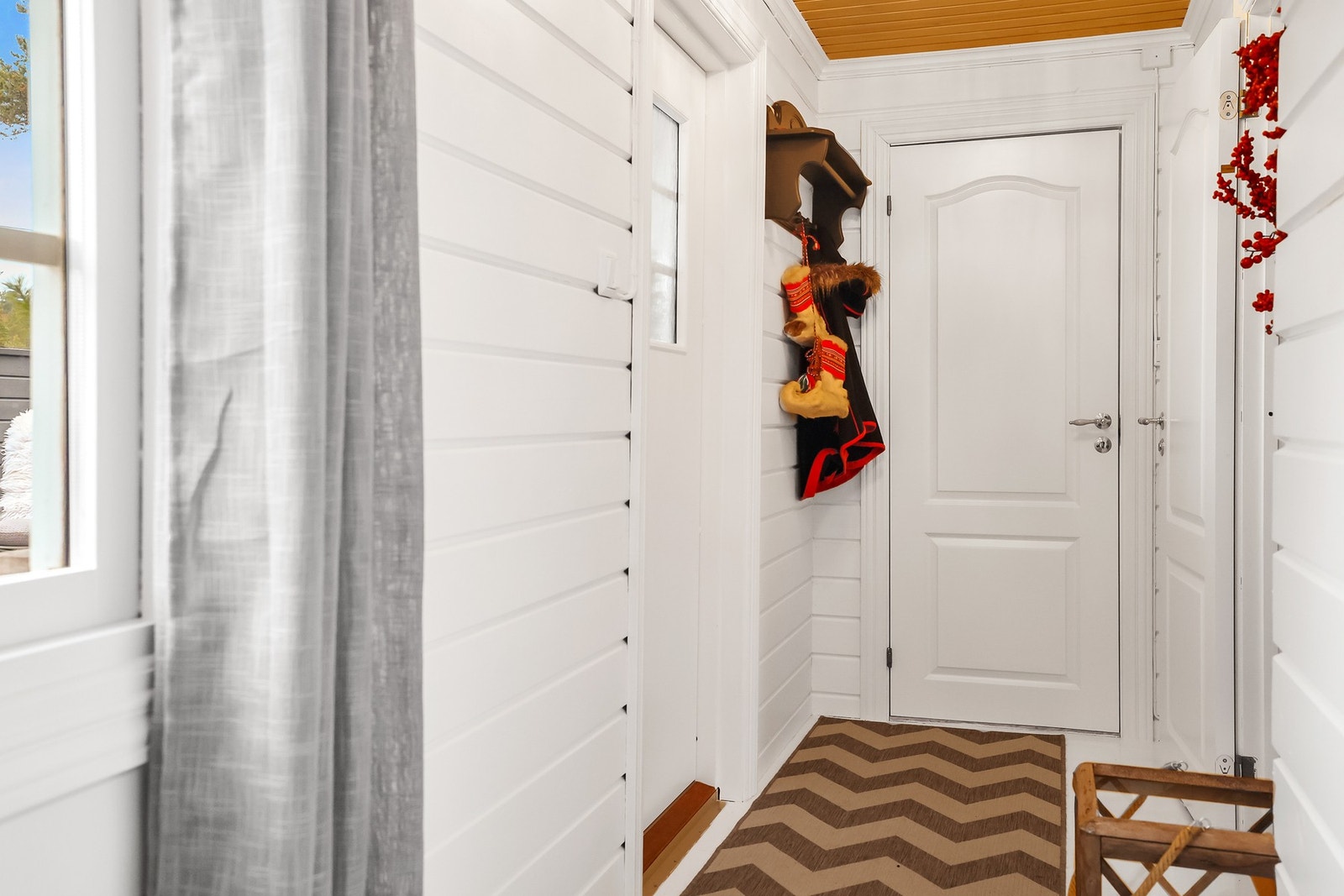 Fra entréen er det inngang til en bod Galleribilde