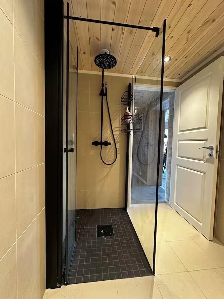 Dusj med Rainshower Galleribilde