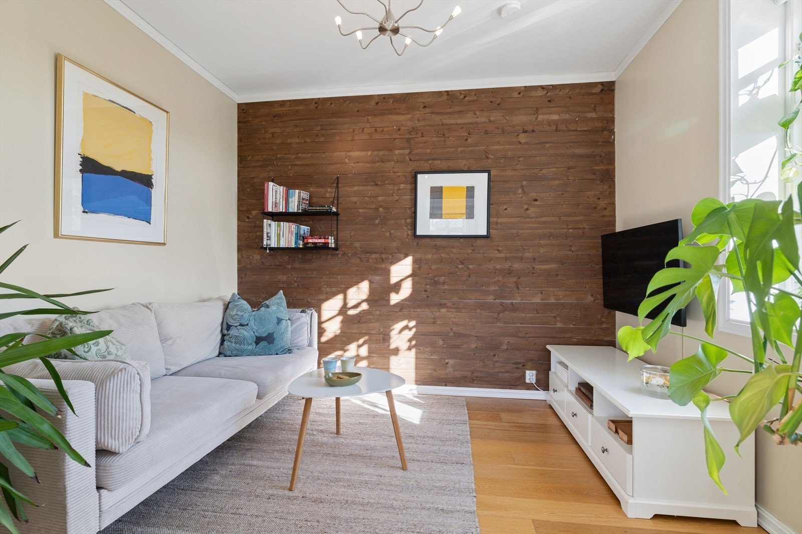 De mange rommene gir fleksibilitet for ulike soner og aktiviteter. Galleribilde