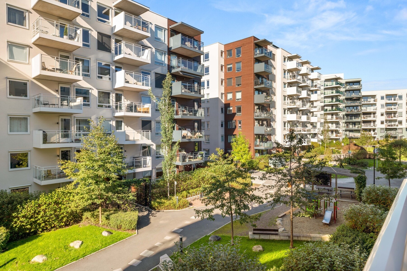 Velkommen til Lørenveien 56a og Gartnerkvartalet på Løren! Et populært valg i området Galleribilde