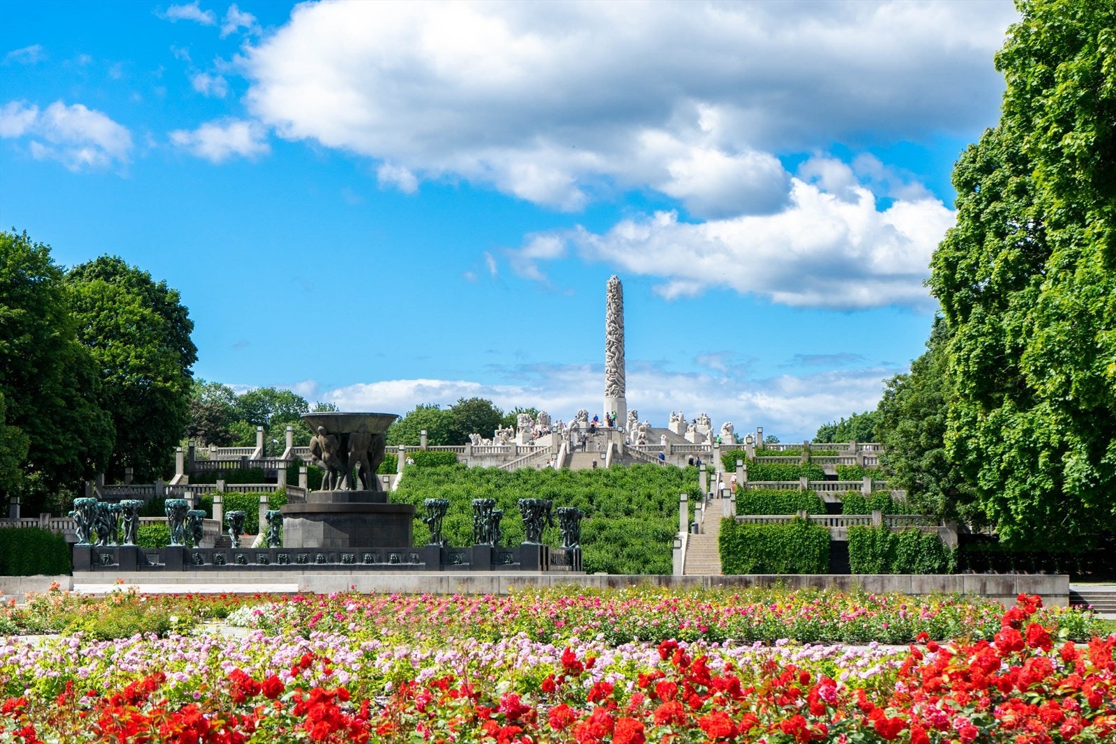 Populære Frognerparken ligger kun en kort spasertur unna. Galleribilde