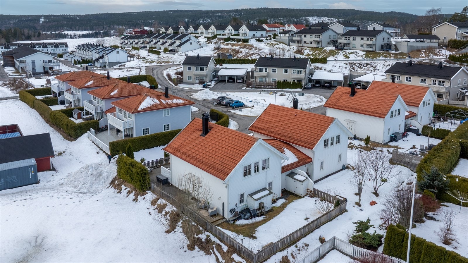 En attraktiv kjedet enebolig m/garasje i et barnevennlig område. Galleribilde