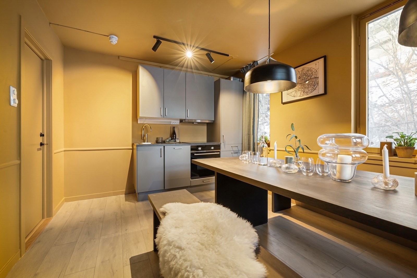 Flotte fellesfasiliteter i bygget. Galleribilde