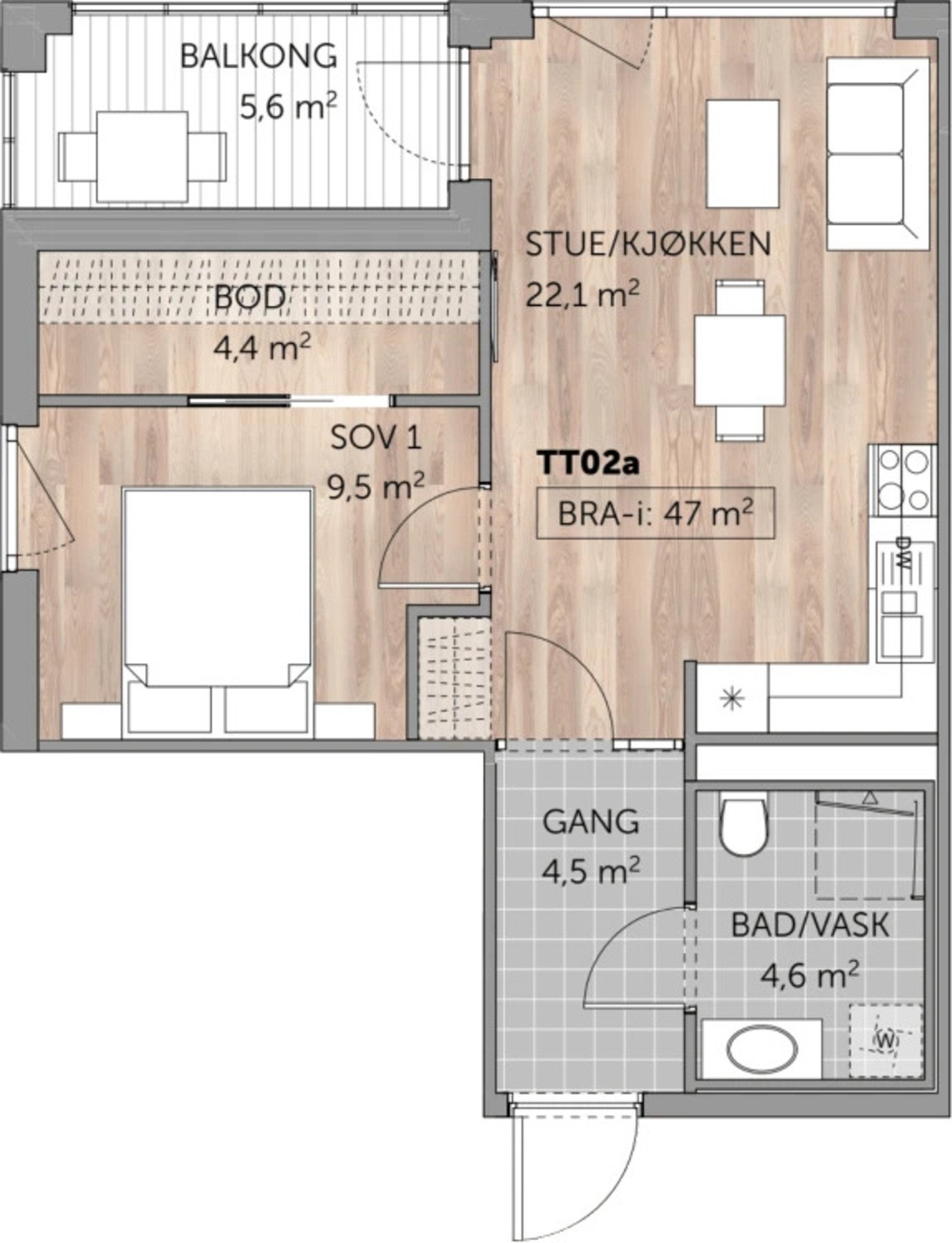 Plantegning. Galleribilde