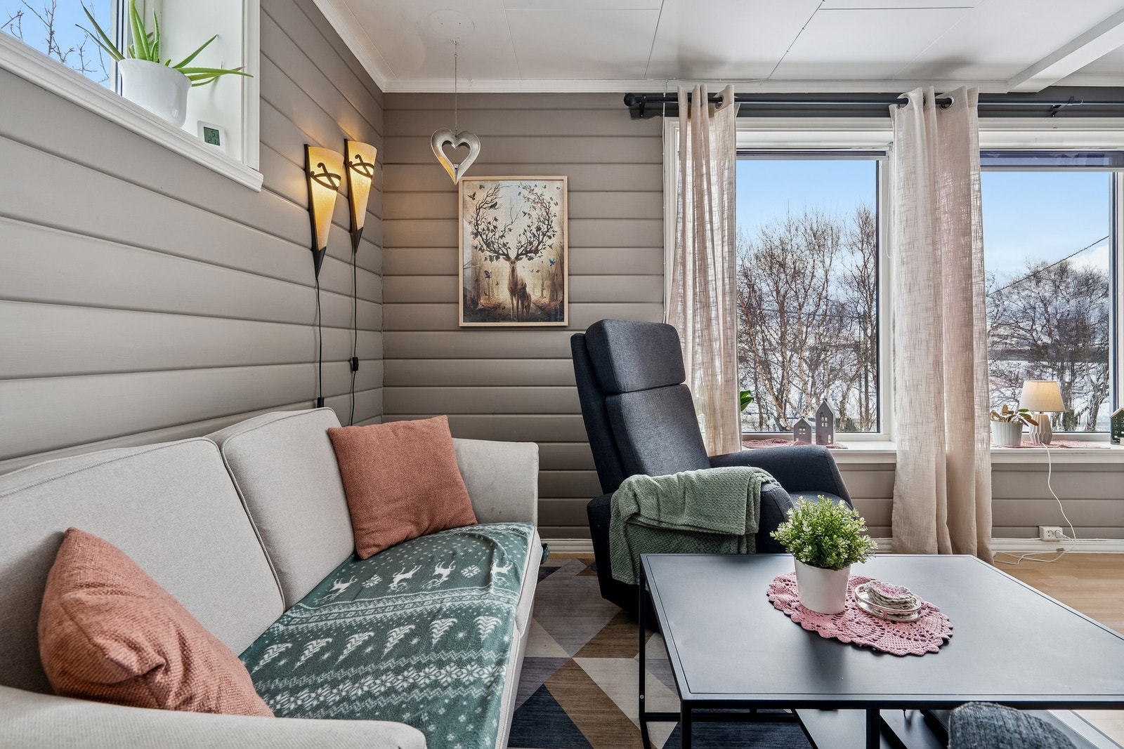 Deler av stuen. Galleribilde