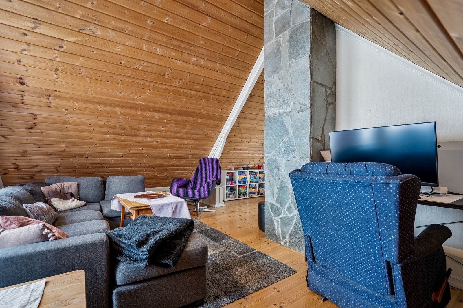 Deler av loftstuen. Galleribilde