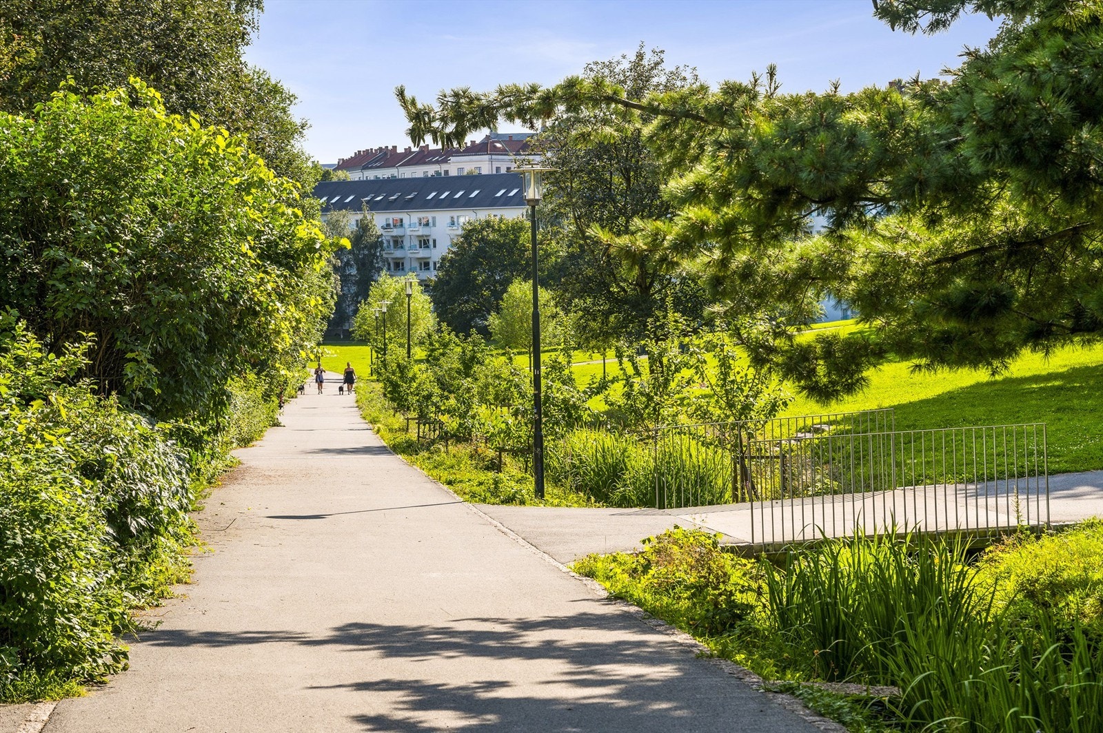 Iladalen park er nylig oppgradert. Galleribilde