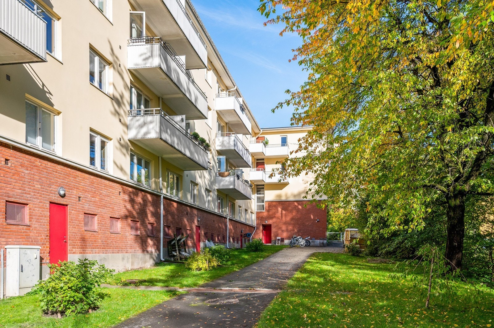 Borettslagets fellesareal. Galleribilde
