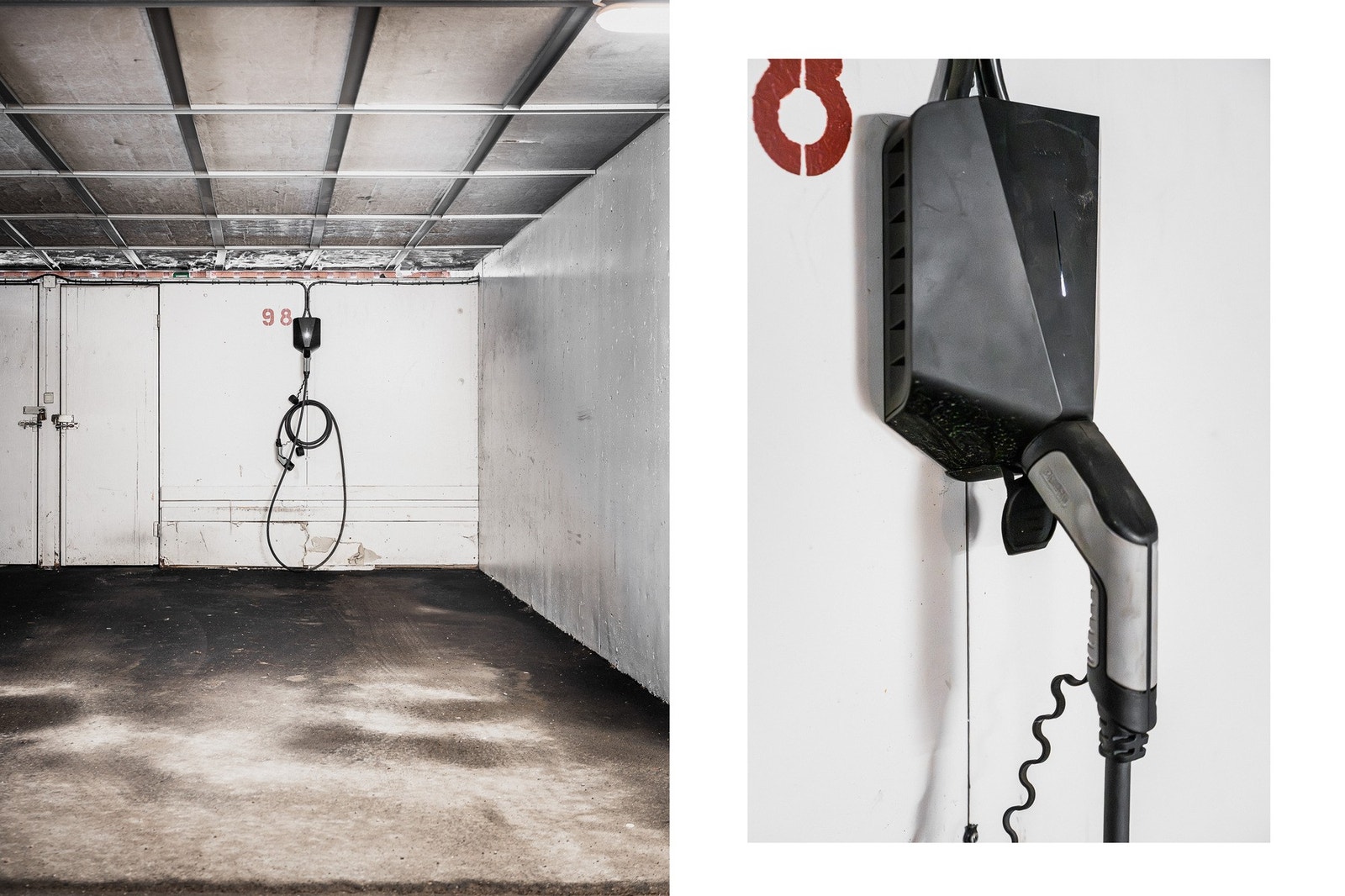 Det medfølger en bred garasjeplasspå ca 10 kvm (nr. 98) i felles anlegg, med mulighet for elbillading. Galleribilde