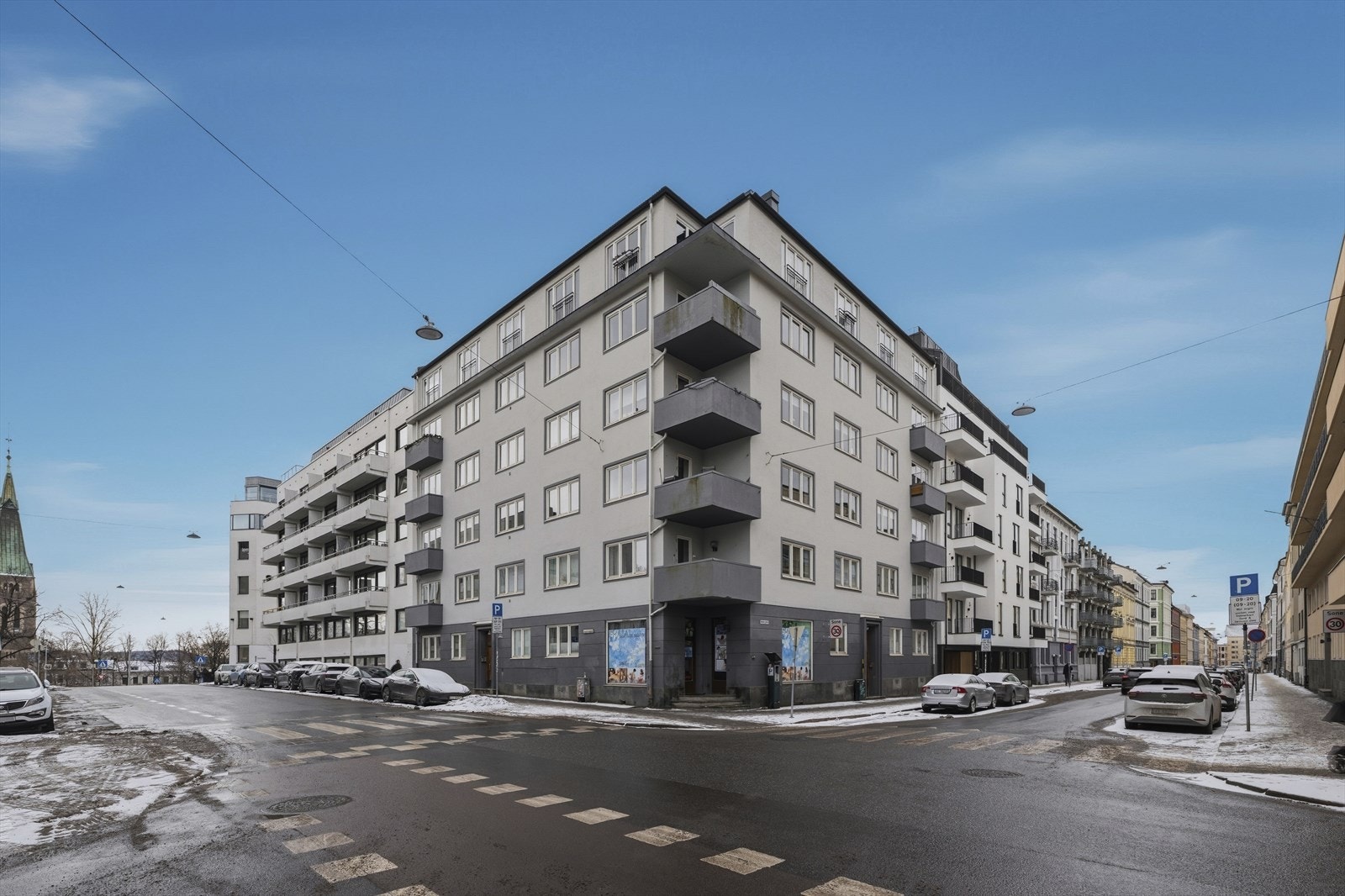 Velkommen til Vibes gate 31b. Inngang fra Fagerborggata. Galleribilde