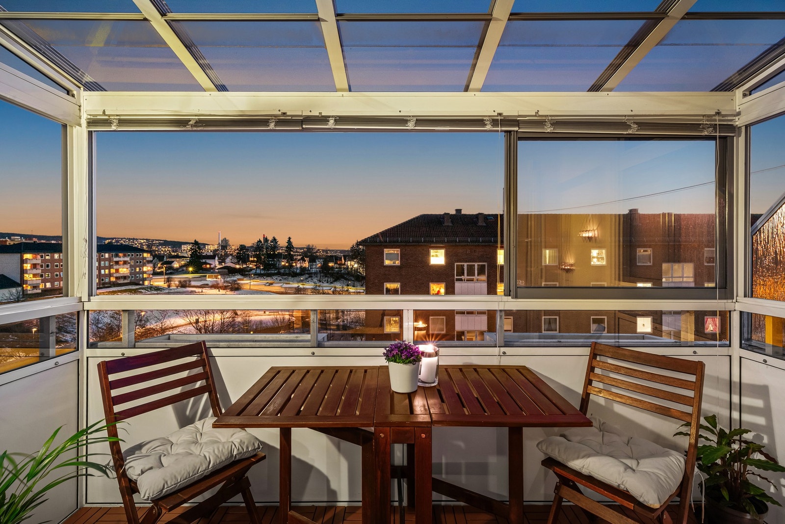 Her sitter du skjermet til med både le og privatliv Galleribilde