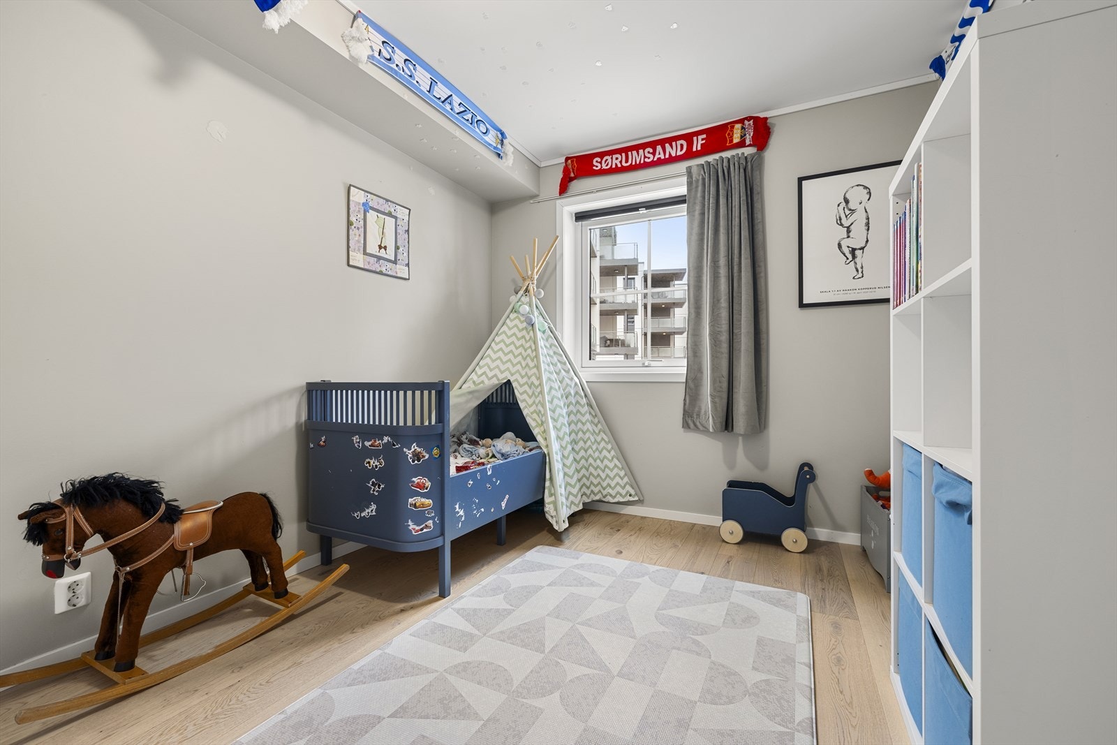 Soverom 2 egner seg godt som barnerom. Galleribilde