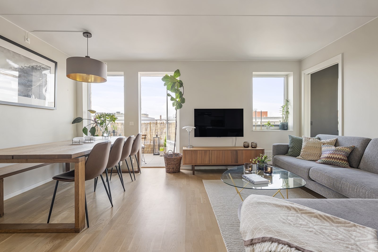 Boligen holder en god standard i bygg fra 2017. Galleribilde