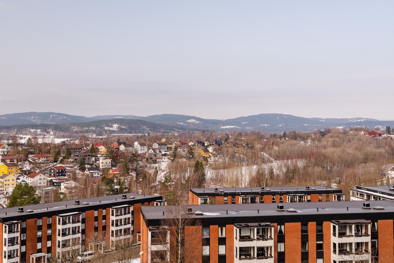 Hyggelig utsyn mot friområde Galleribilde