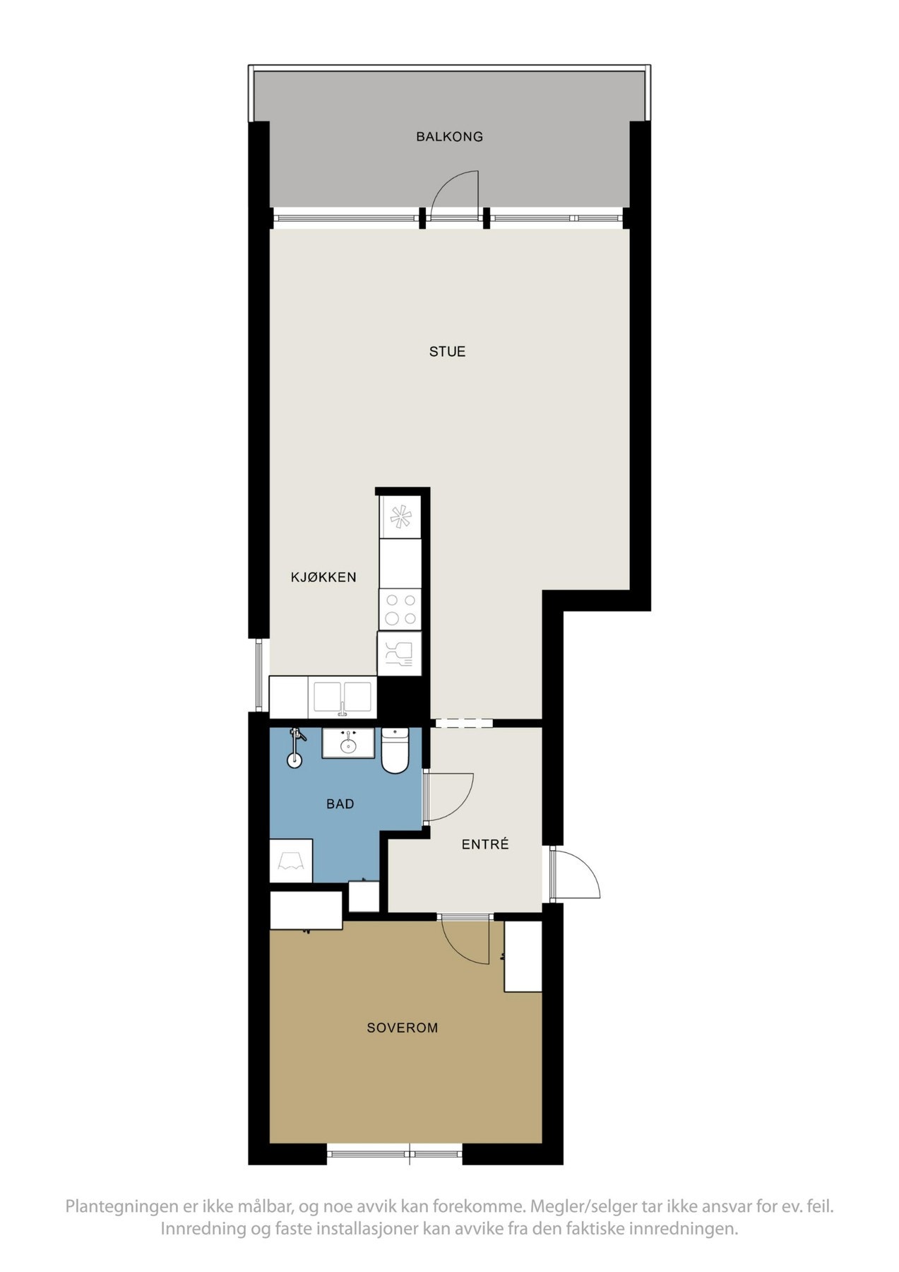 Plantegning. Galleribilde