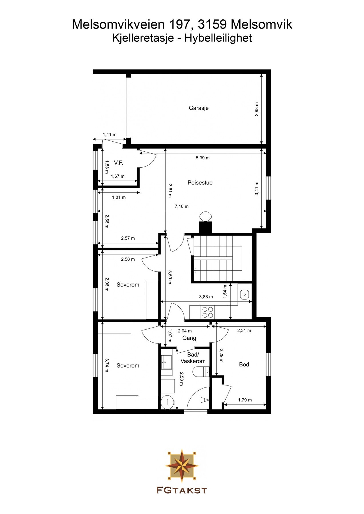 Gjør deg kjent med planløsningen Galleribilde