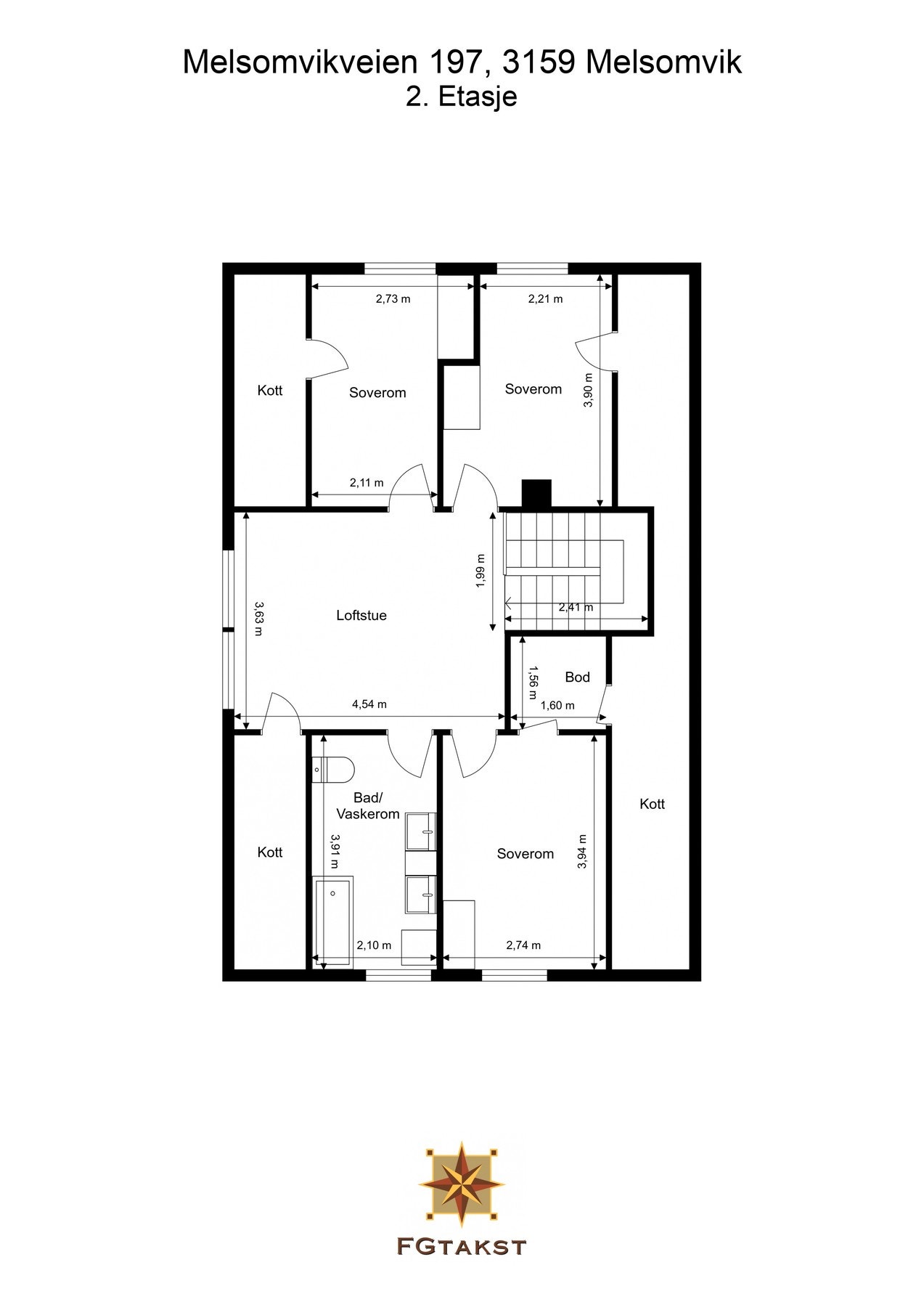 Gjør deg kjent med planløsningen Galleribilde