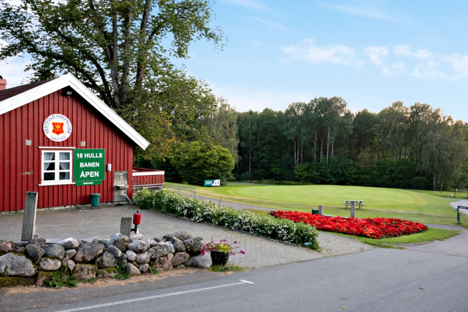 Vestfold golfklubb har flotte golfbaner Galleribilde