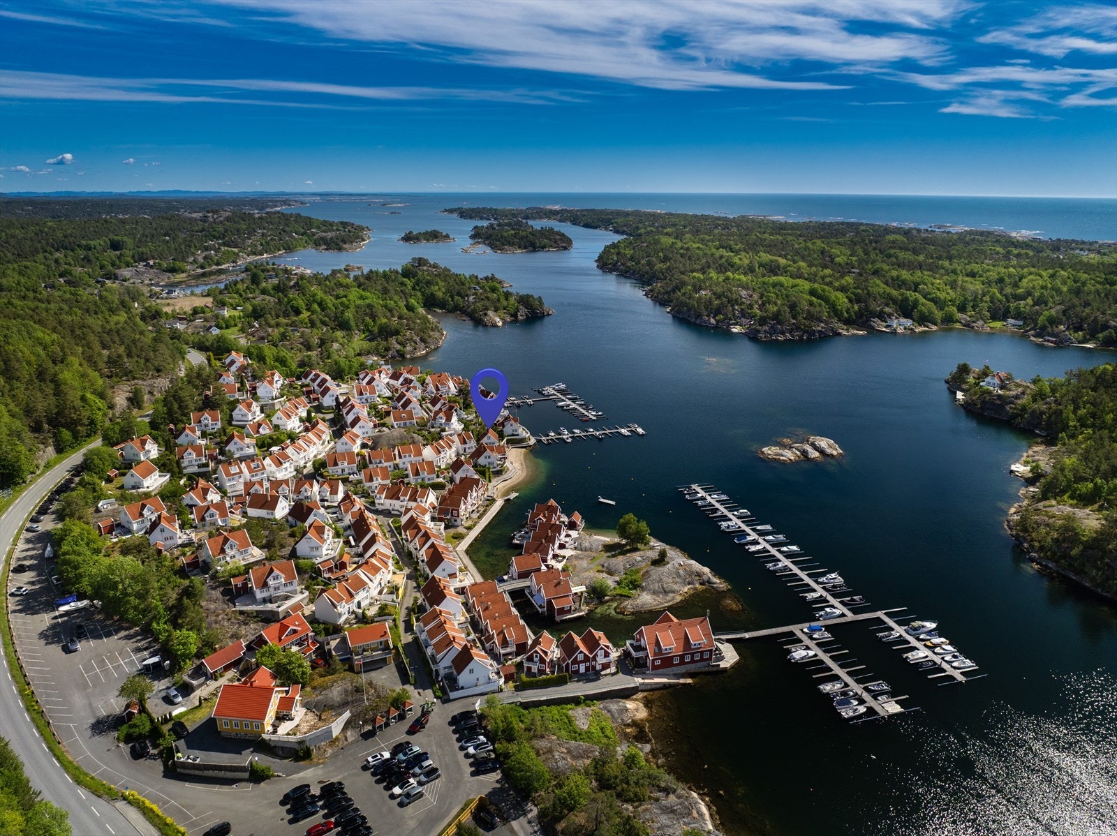 Kort avstand til Stabbestad golfbane, Portør og til Kragerø Galleribilde