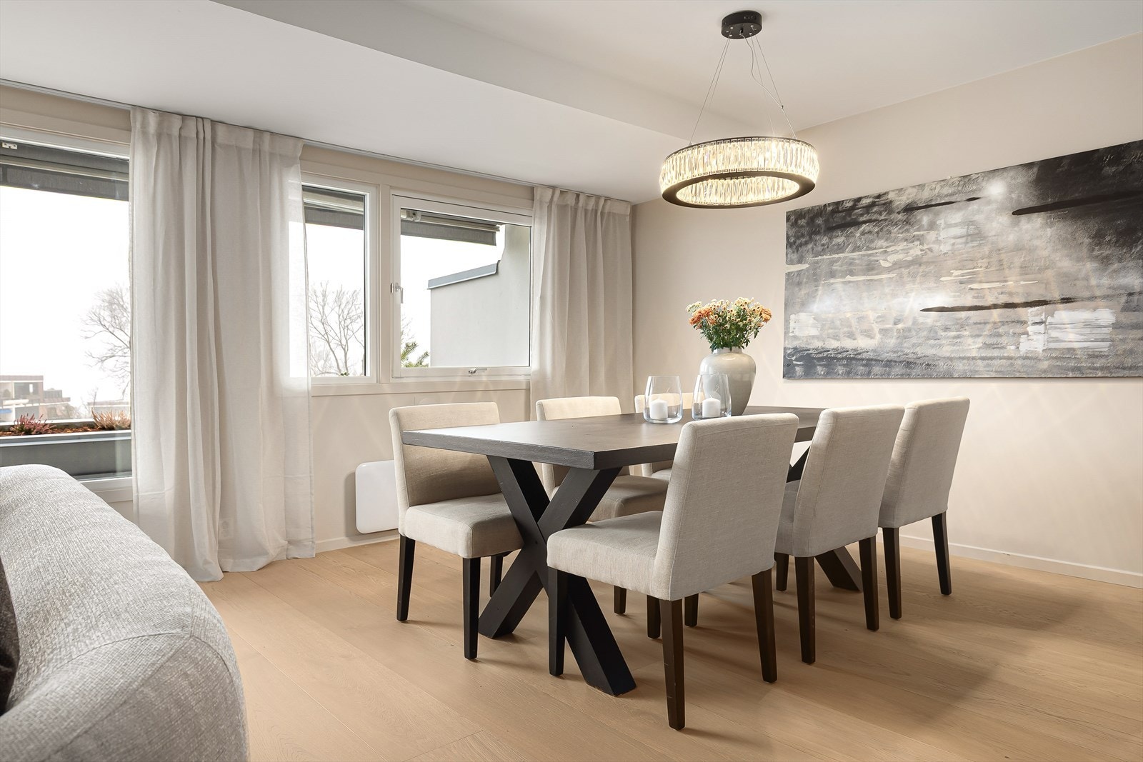 Lys og hyggelig stue Galleribilde