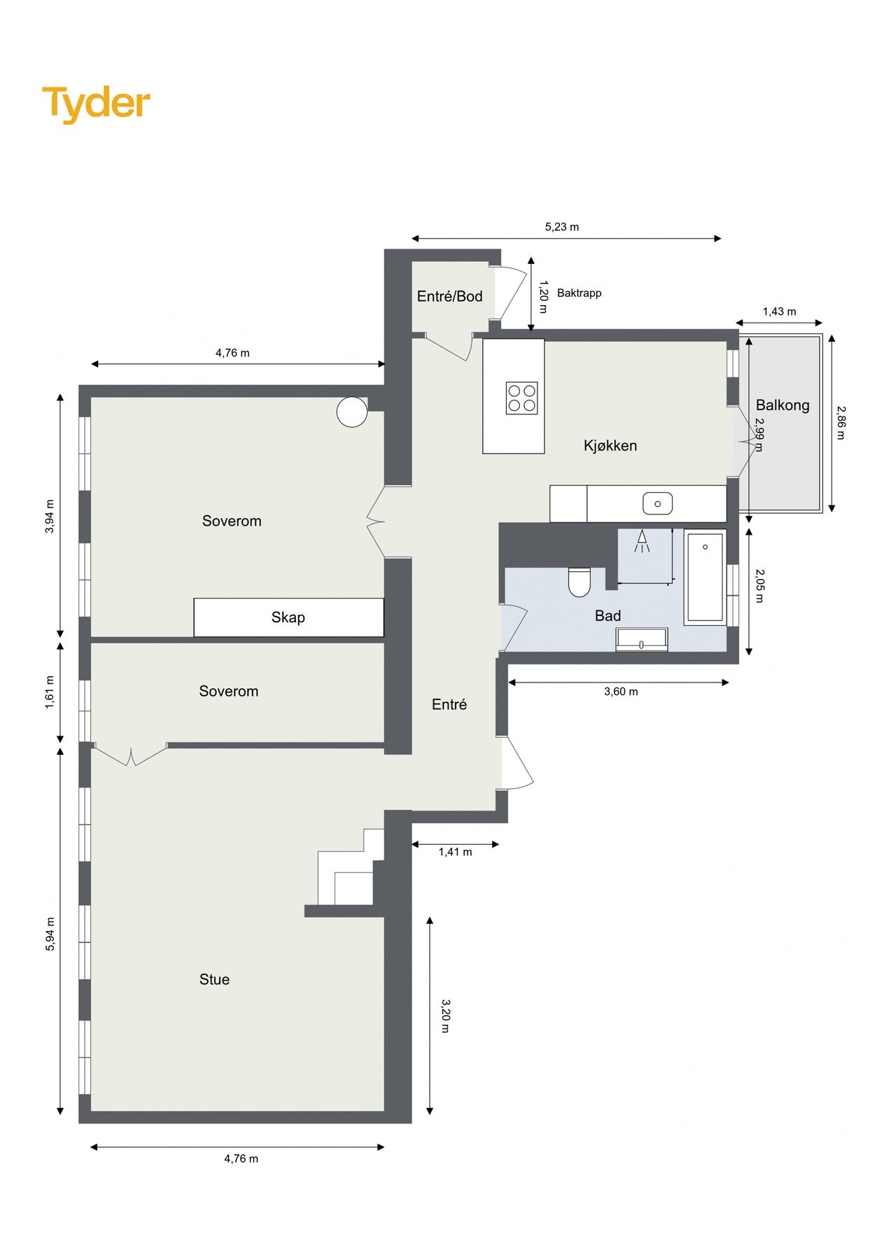 Plantegning. Galleribilde