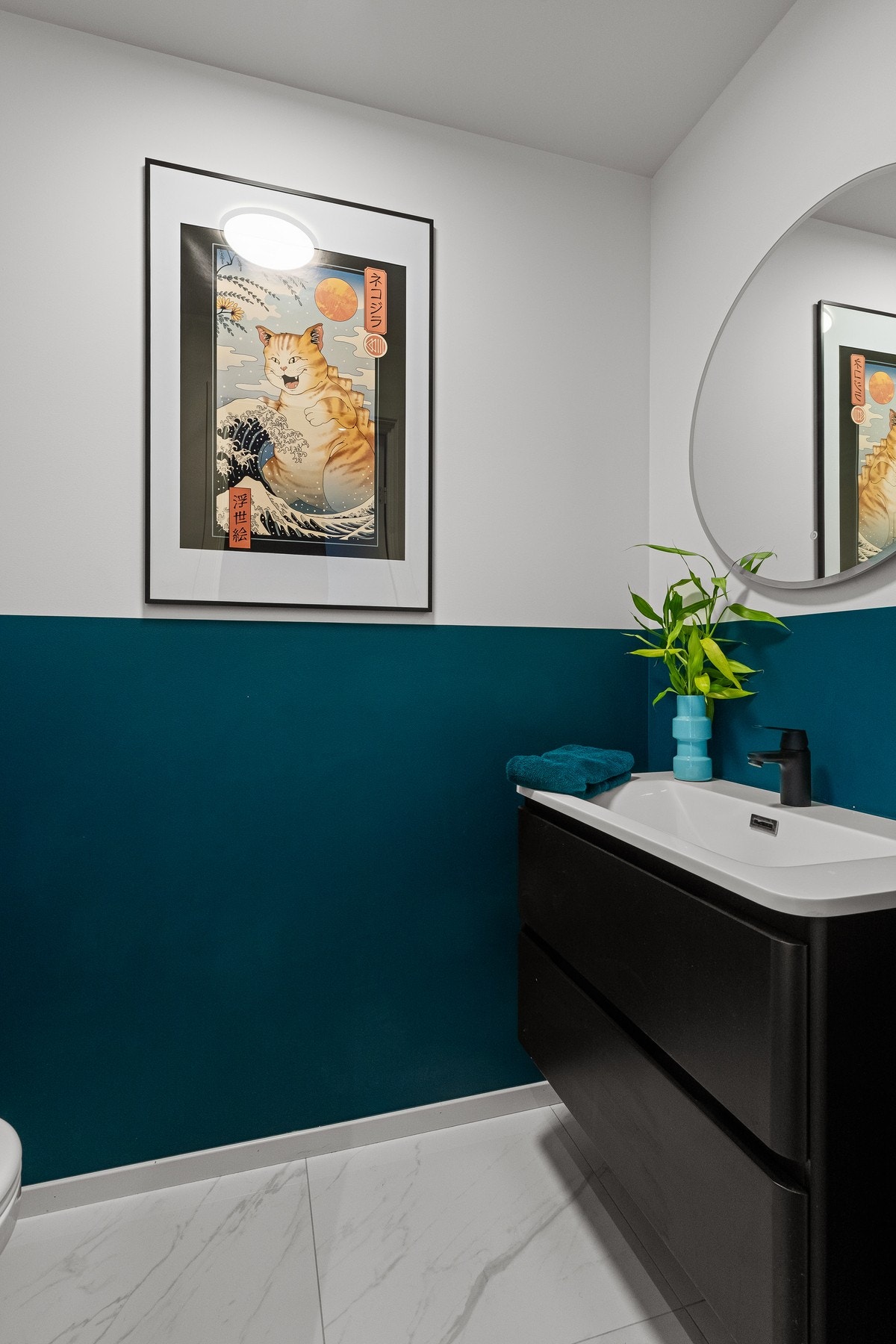 Praktisk separat toalettrom. Galleribilde