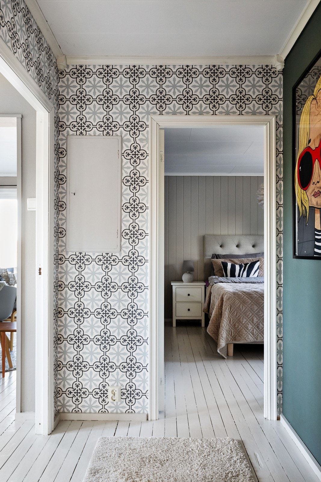 Soverom 4 ligger i tilknytning til kjøkken og stue. Galleribilde