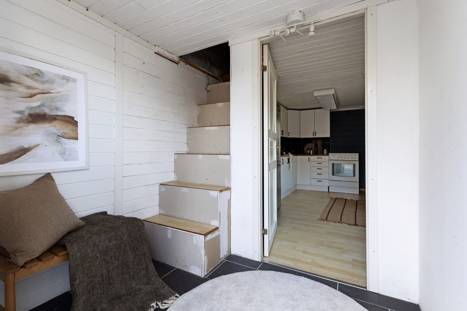 Tilbygget/uthus. Galleribilde