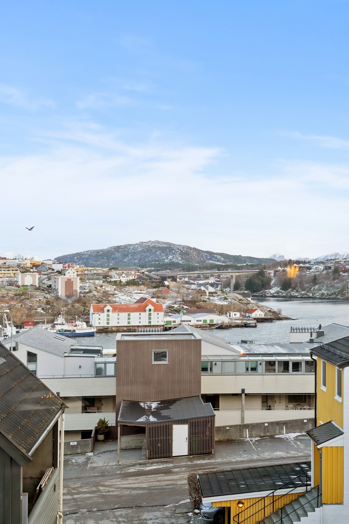 Fantastisk flott utsikt fra kjøkkenet Galleribilde