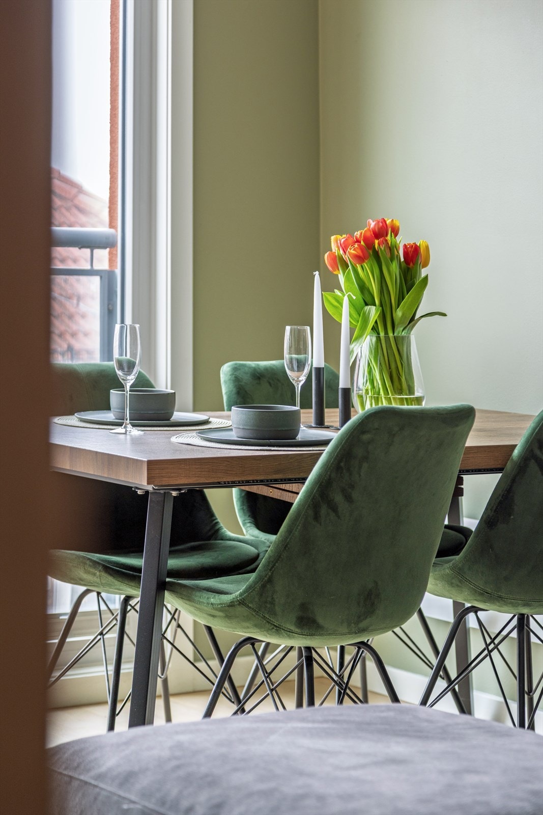 Her er det plass til å invitere venner og familie til hyggelig sammenkomster. Galleribilde