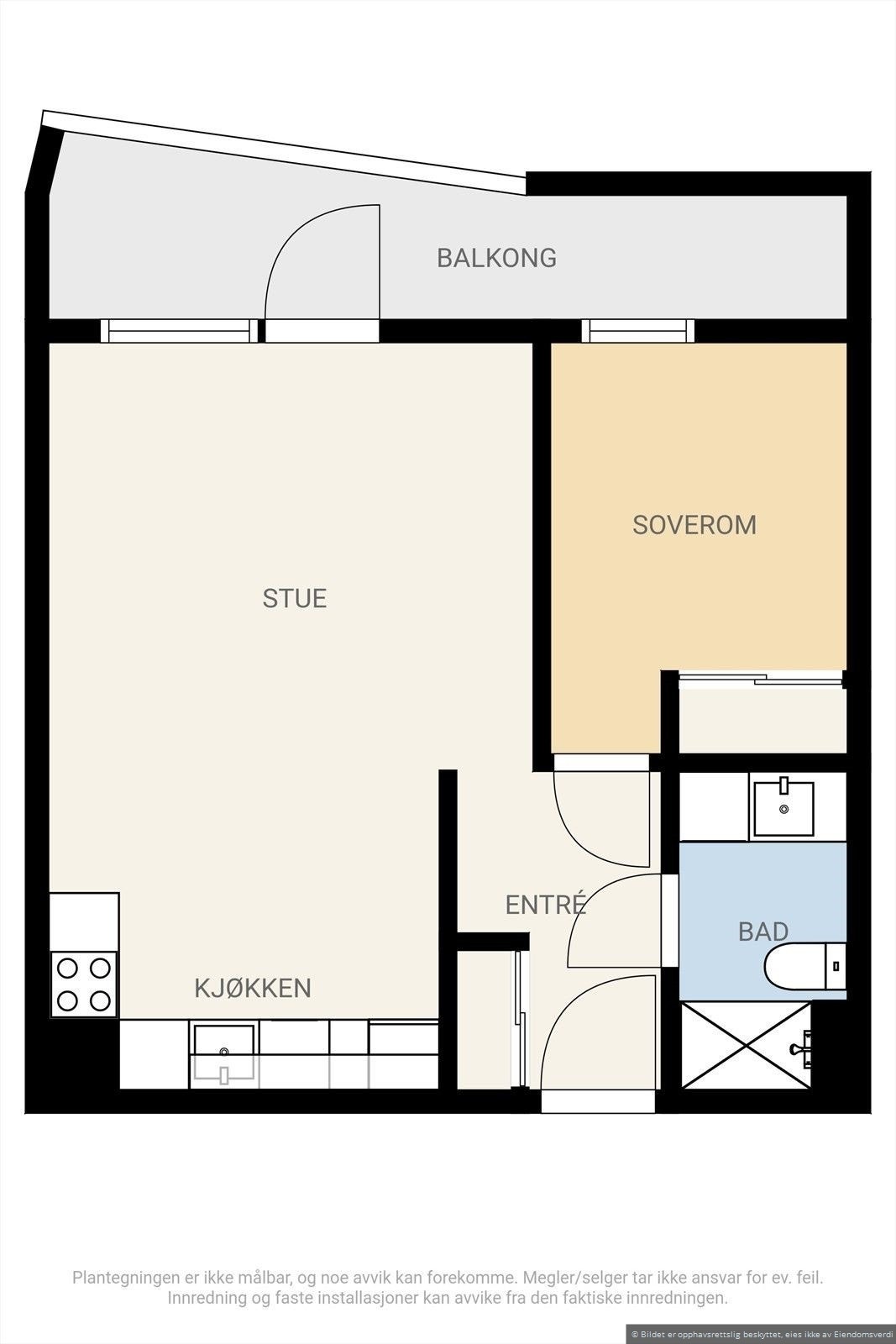 Plantegning. Galleribilde