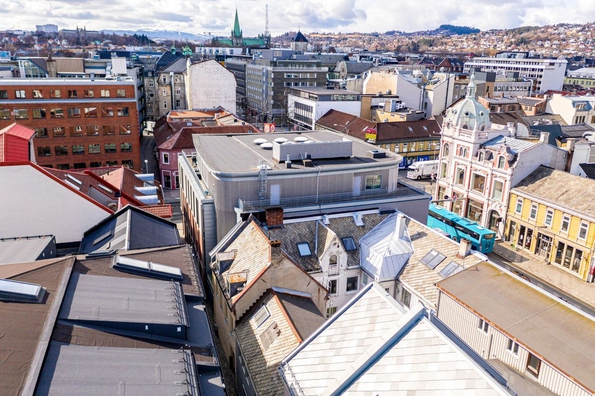 Søndre Gate 19 - Med Nidarosdomen i bakgrunnen Galleribilde