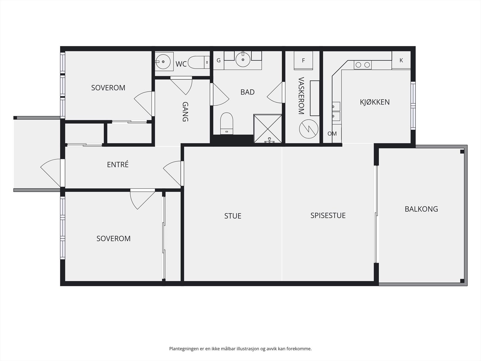 Plantegning 2. etasje. Galleribilde