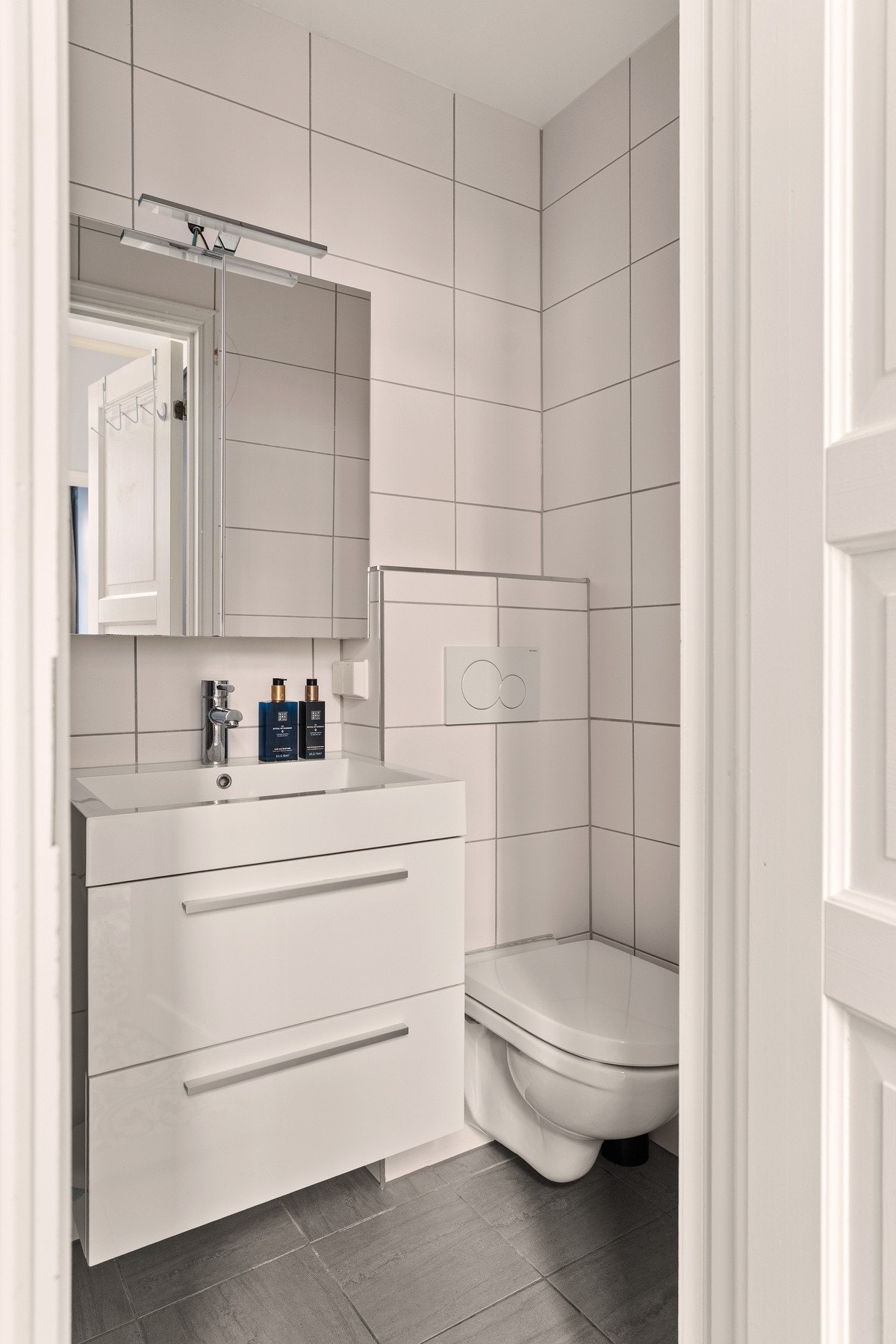 Badet fremstår som velholdt og funksjonelt. Galleribilde