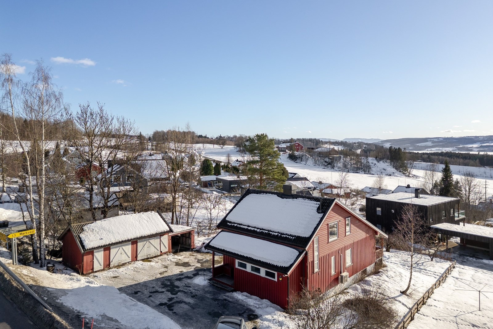 Fasade sett fra nord Galleribilde