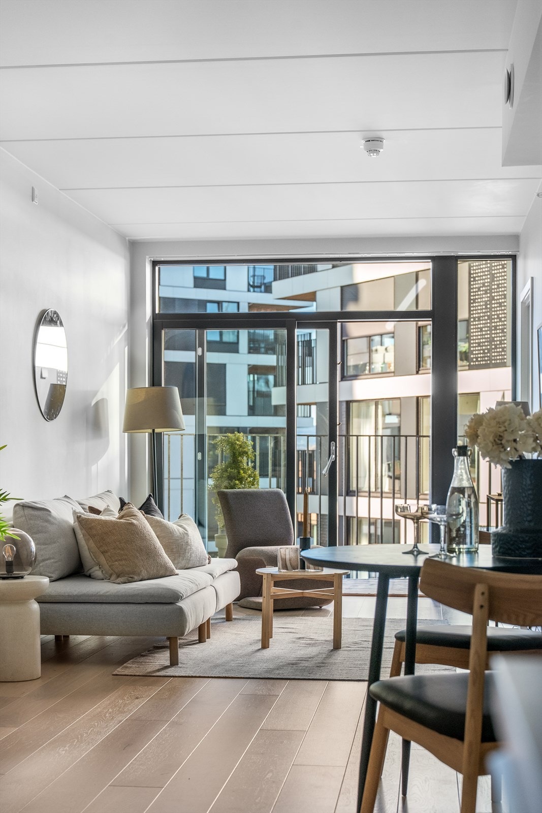 Leiligheten er utstyrt med balansert ventilasjon for et sunt og godt inneklima. Galleribilde