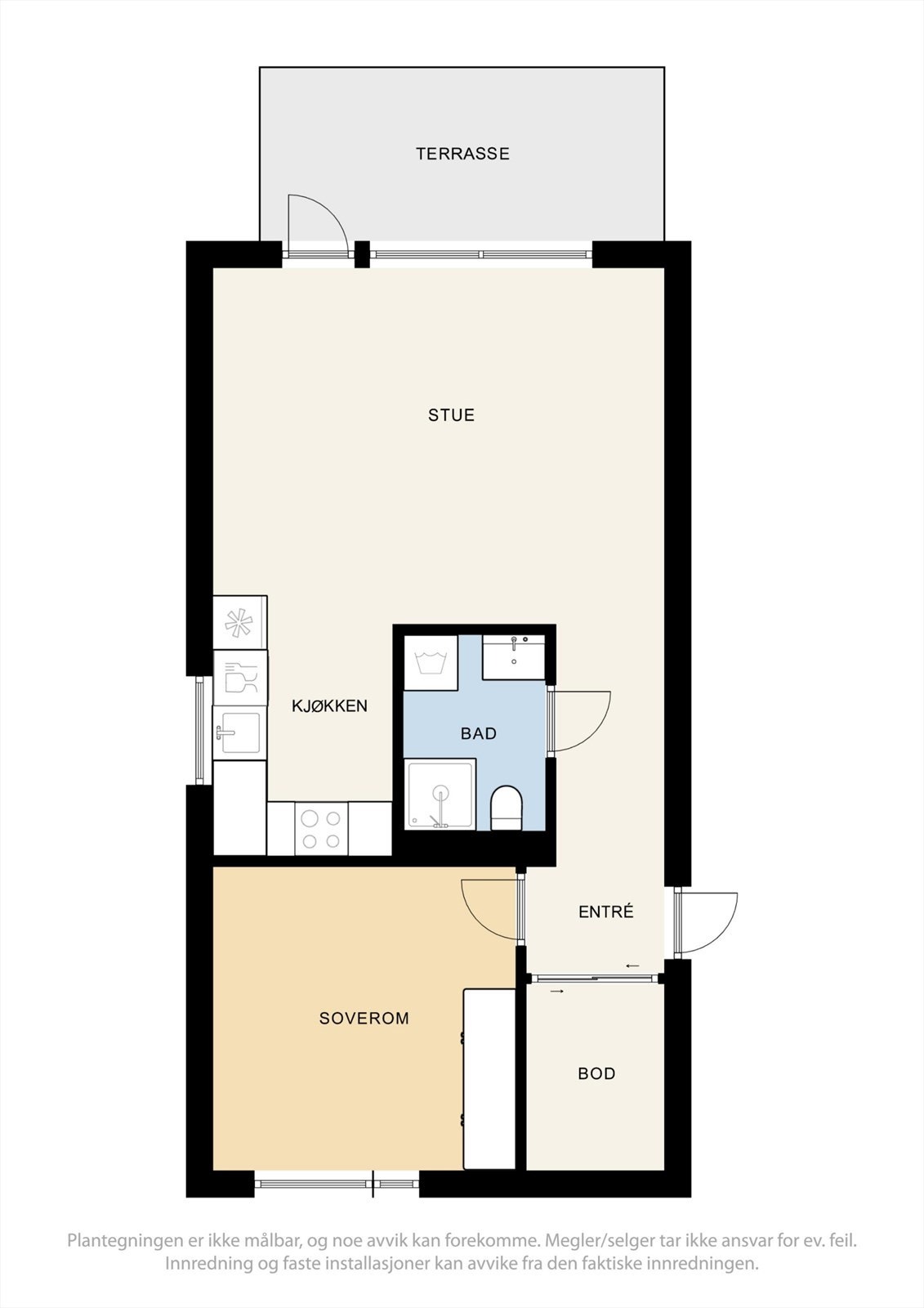 Plantegning Galleribilde