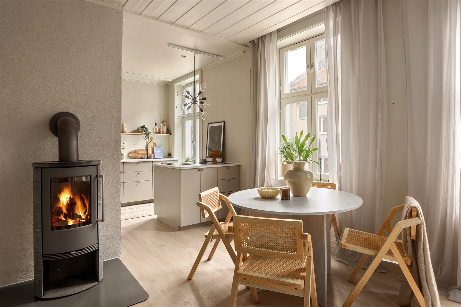 Velkommen til Toftes gate 59B, presentert av Susanna Hjelset ved Nordvik Bygdøy Allè. Foto: Bente Elvebredd Galleribilde