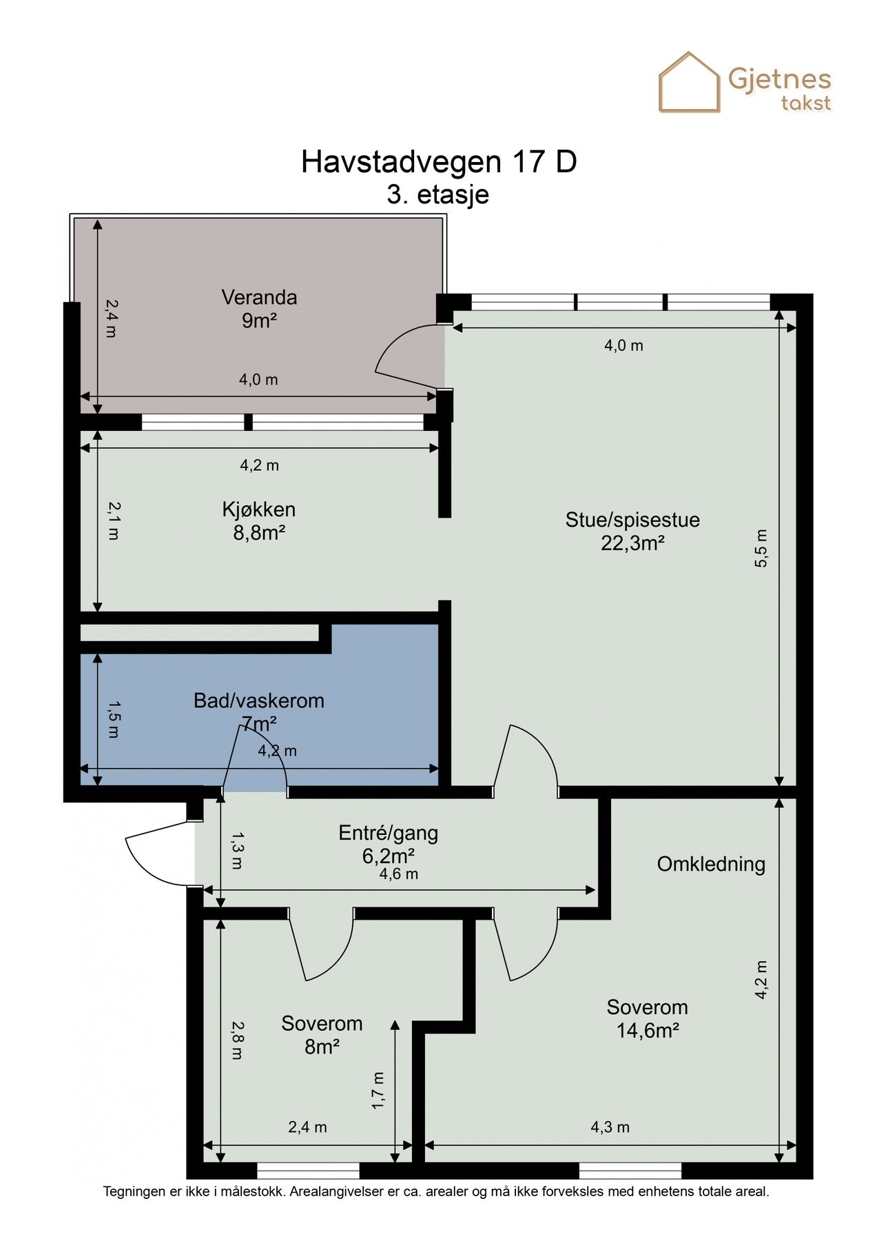 Plantegning. Galleribilde