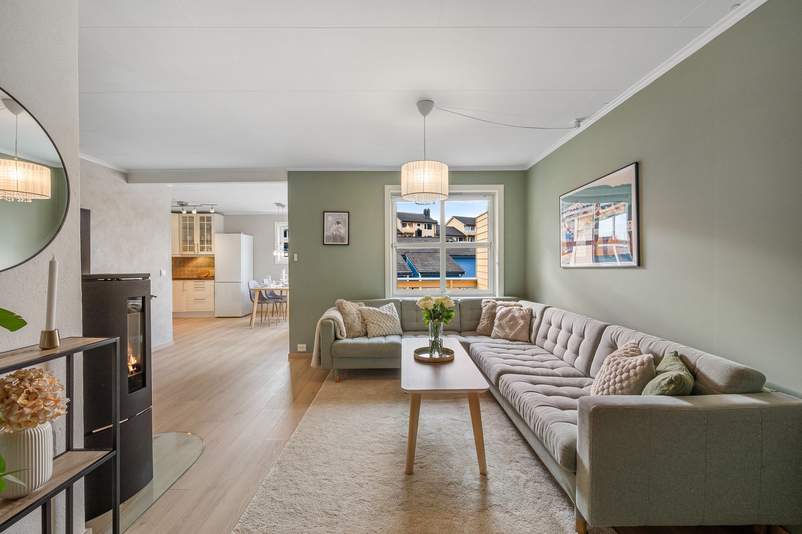 Velkommen til Morvikbotn 303B presentert av Krogsveen Åsane v/ Christer Solvik (foto: Imotiv v/ Christian Fagerland) Galleribilde