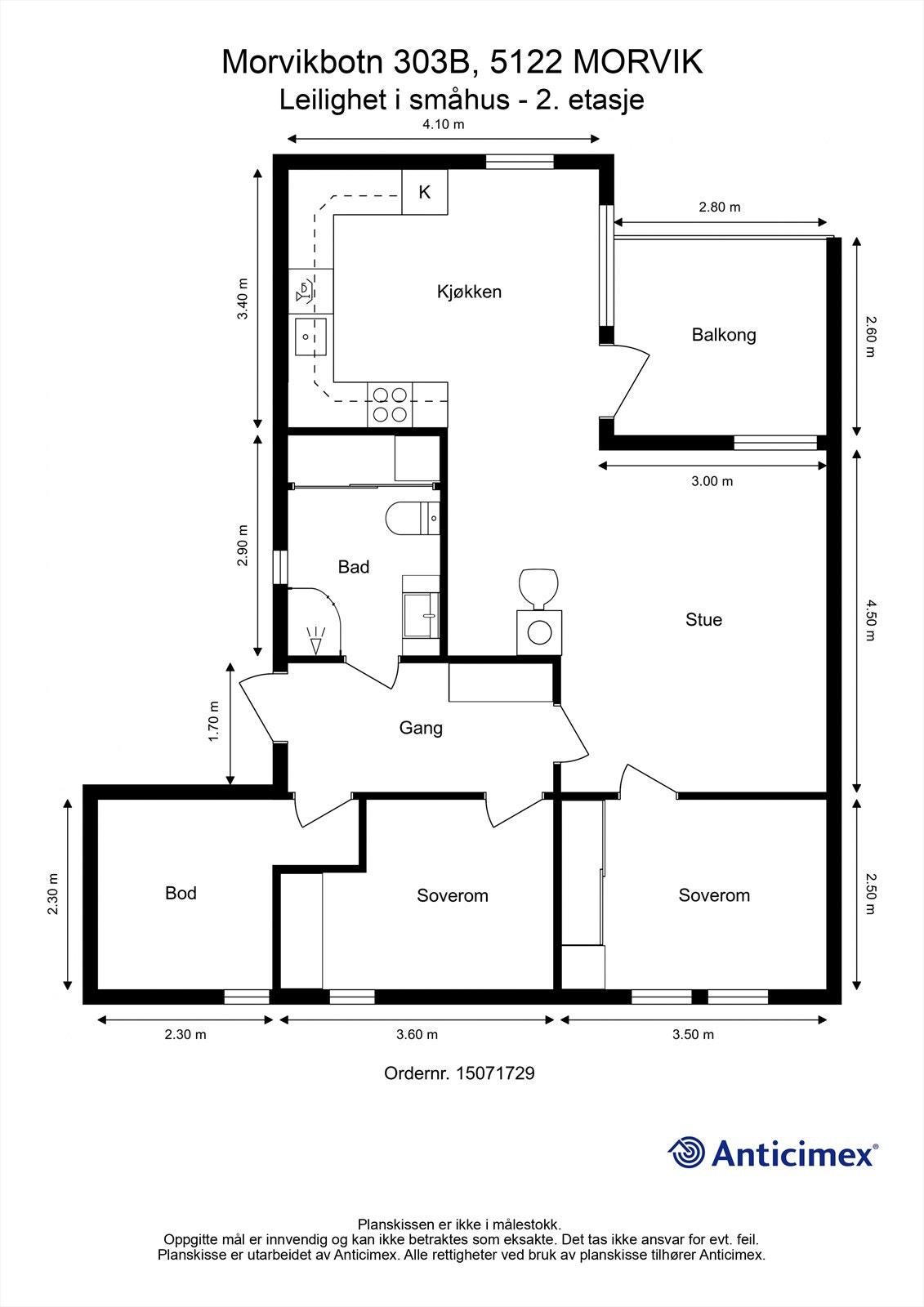 Plantegning. Galleribilde