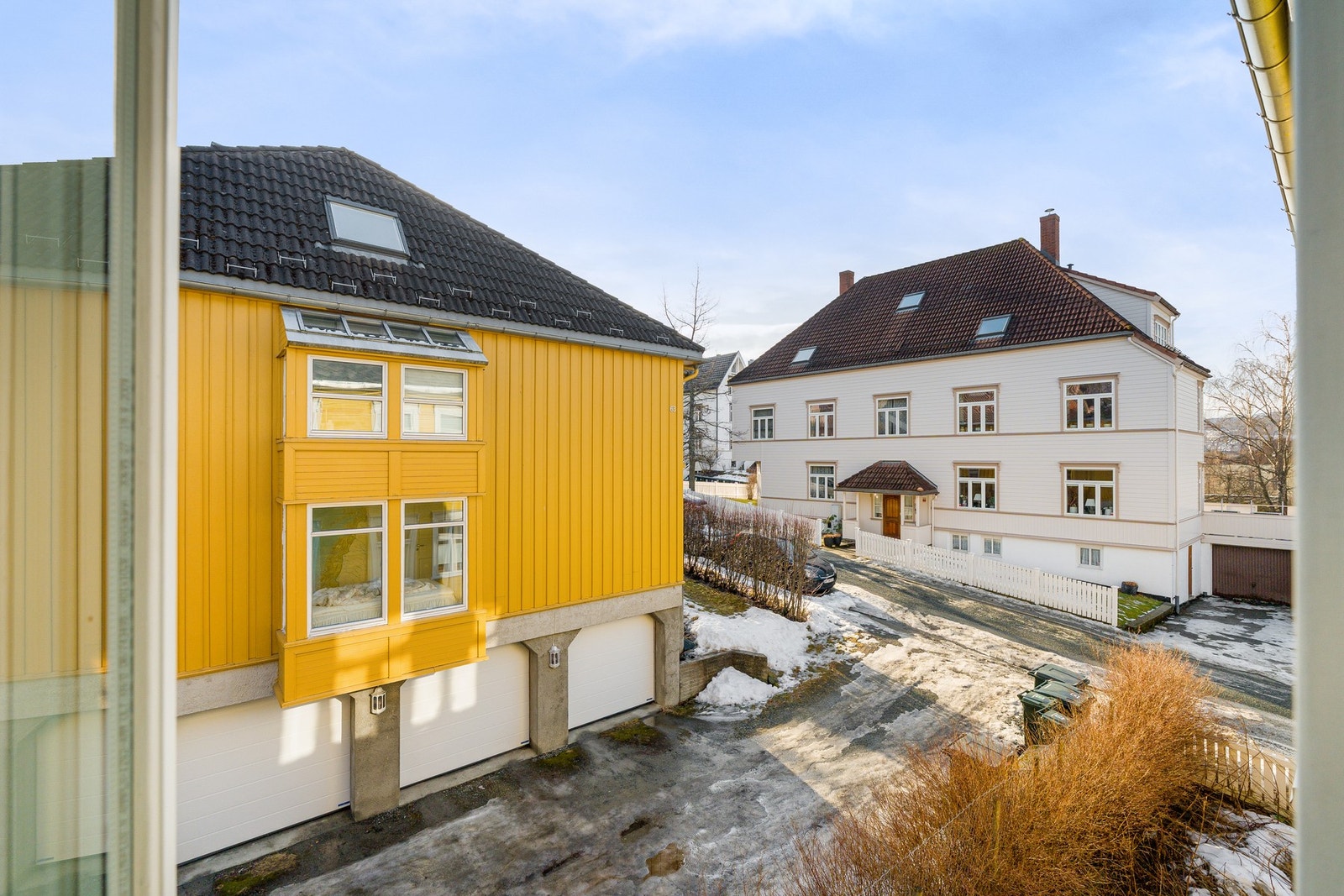 Soverommet vender ut mot rolige omgivelser. Galleribilde