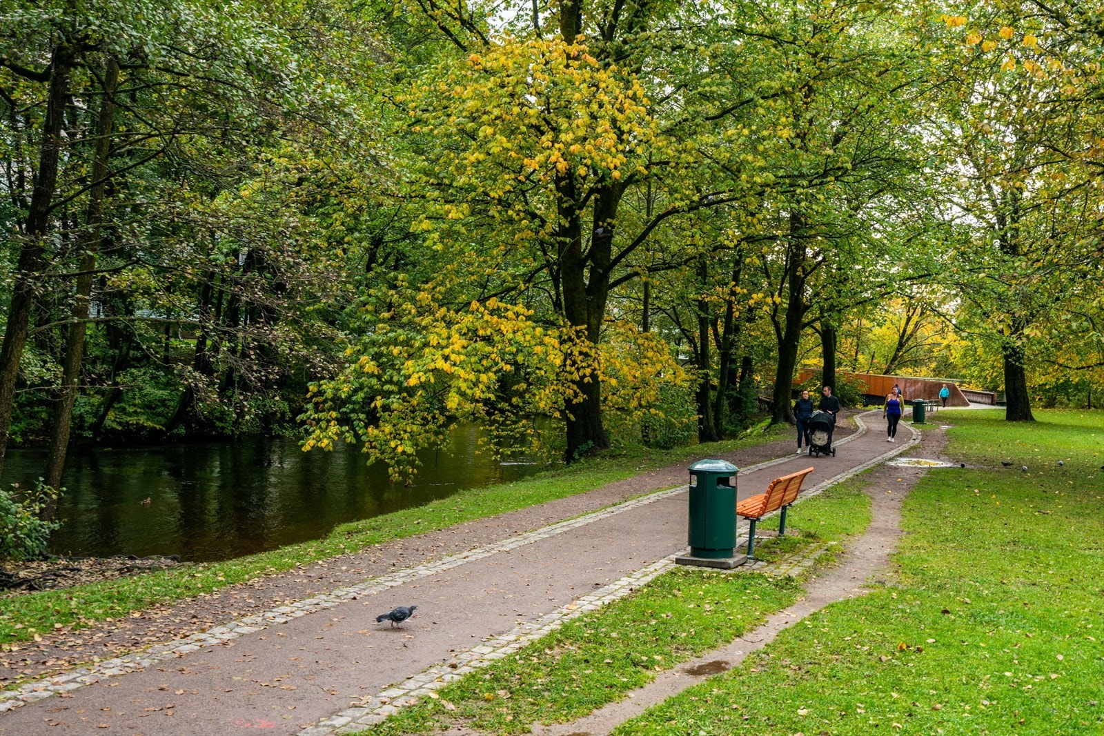 Bjølsen park. Galleribilde
